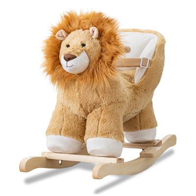 Fluffy rocking horse online